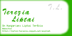 terezia liptai business card